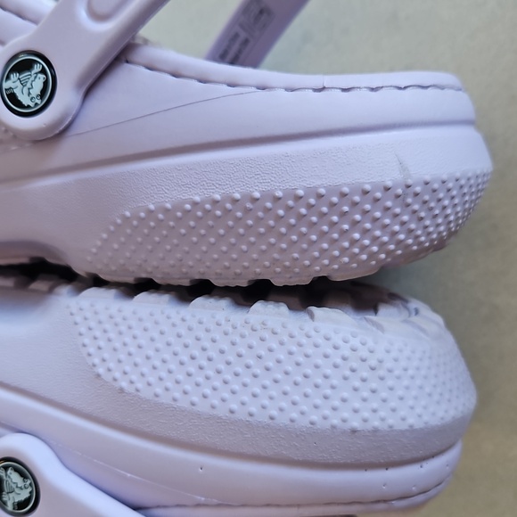 Lilac Purple Lined Crocs - Picture 9 of 11